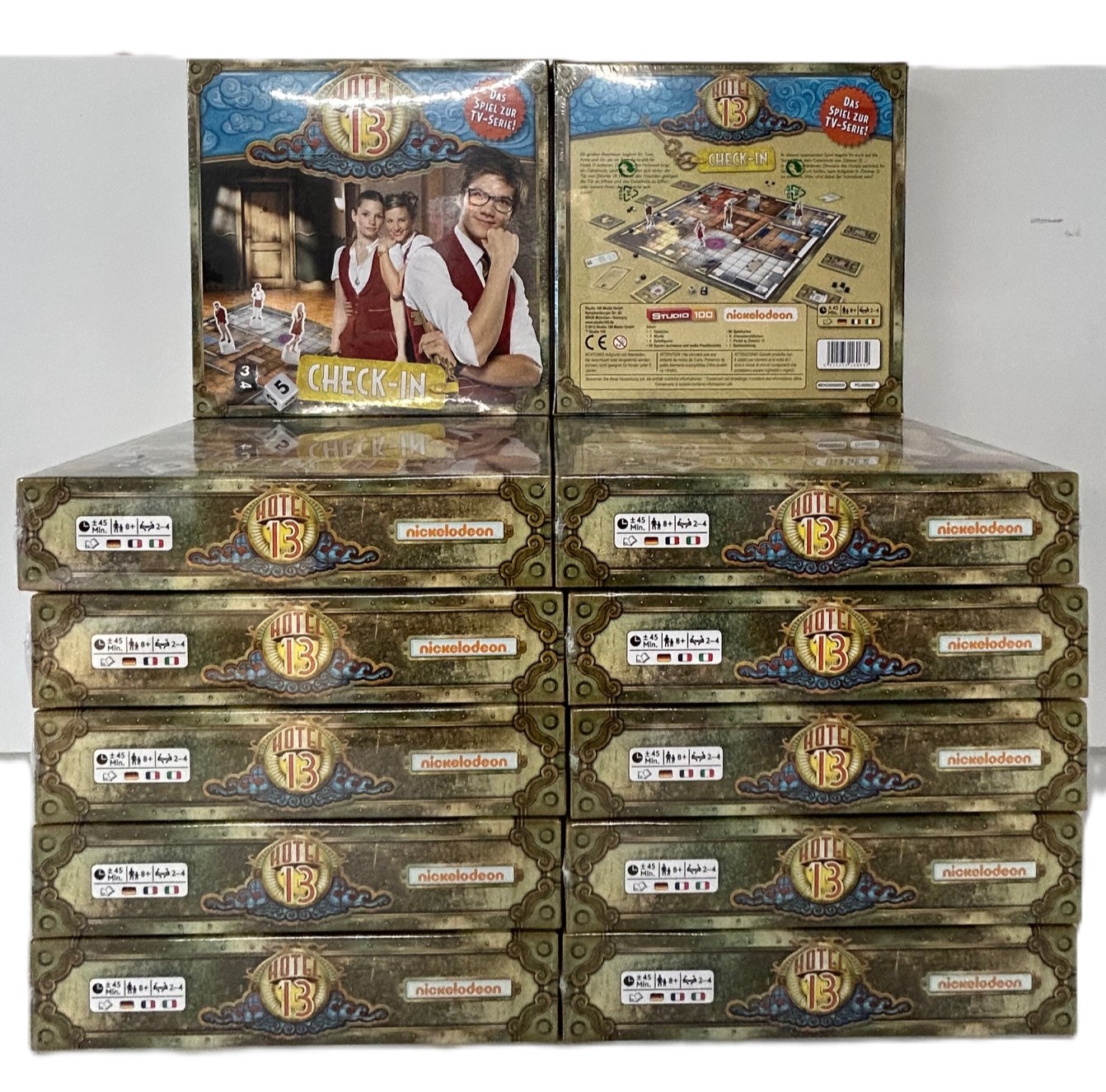 12 x Spel hotel 13 inchecken