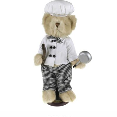 Luxe Decoratie Beer - Chef Kok - 45 cm - Special Collectors Edition