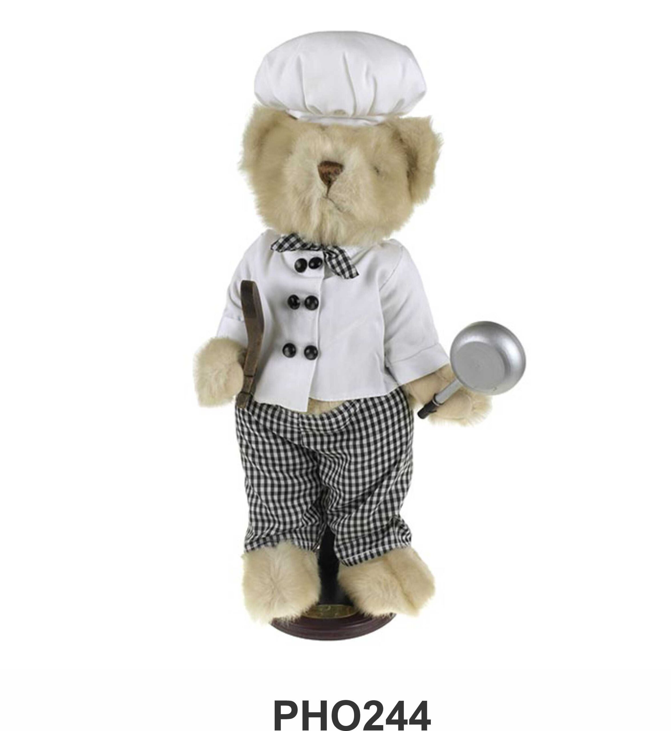 Luxe Decoratie Beer – Chef Kok – 45 cm – Special Collectors Edition