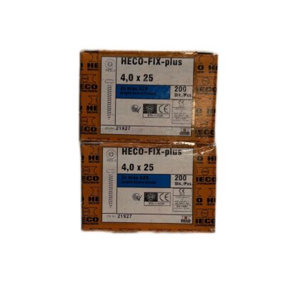 Heko fix plus PZd2 - schroeven 4.0 x 25 - 2 x 200 stuks