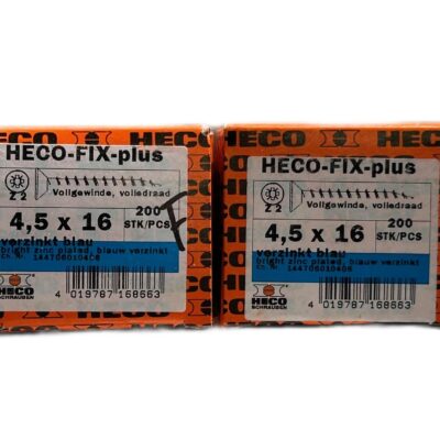 Heko fix plus Z2 - schroeven 4.5 x 16 - 2 x 200 stuks