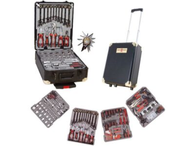 Swiss Kraft 356 delige gereedschapskoffer Black Gold