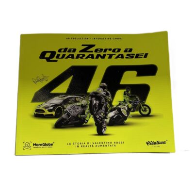 La Storia Di Valentino Rossi in realtà aumentata da Zero a Quarantasei - Art Collection - Interactive cards Rossi (Taal Italiaans)