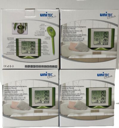 12 stuks Unitec Funk weerstations
