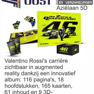 Deze kavel loopt af precies één week na
  het eerste bod.La Storia Di Valentino Rossi in realtà aumentata da Zero a
  Quarantasei - Art Collection - Interactive cards Rossi (Taal Italiaans)