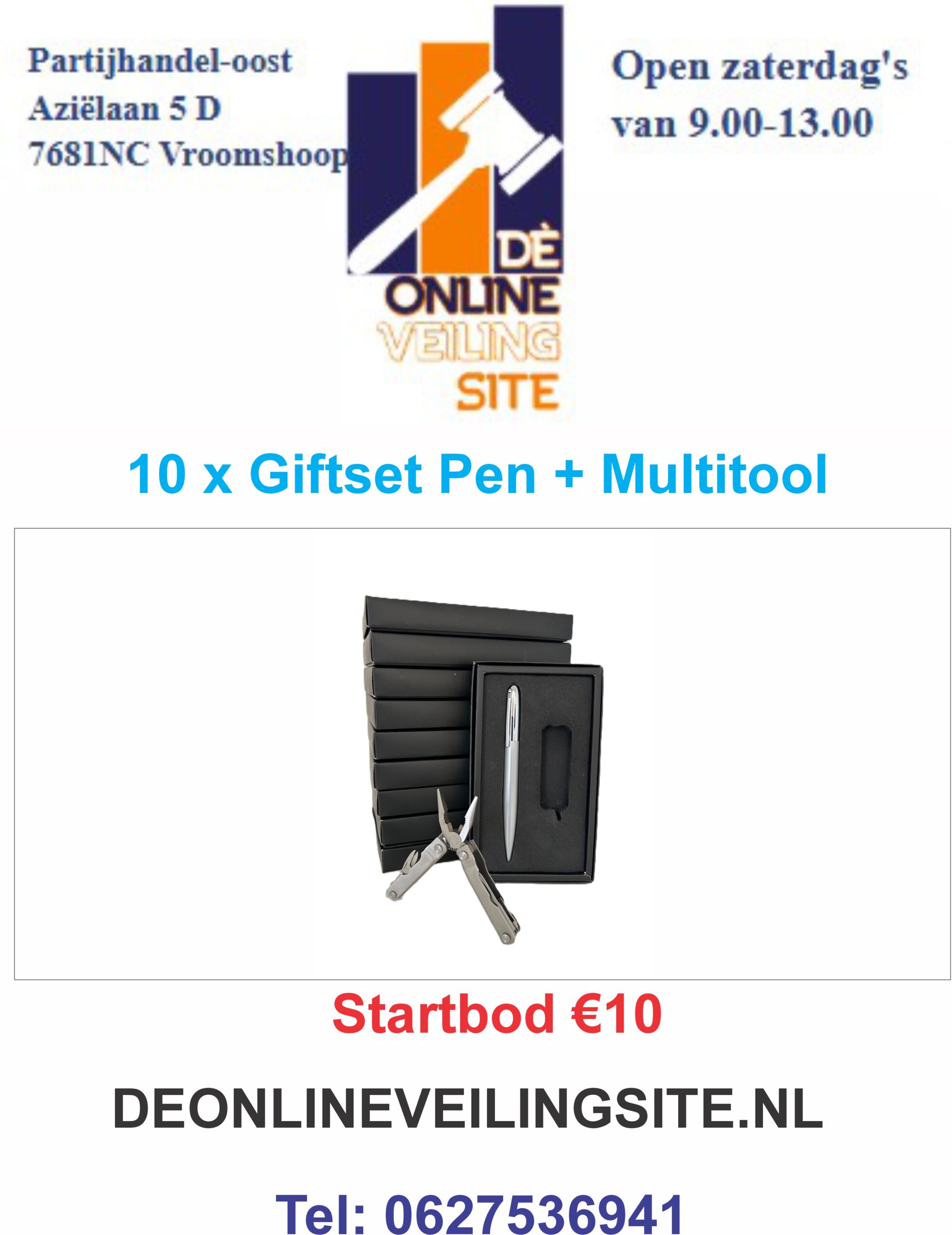 Deze kavel loopt af precies één week na
  het eerste bod.12x Laserpen