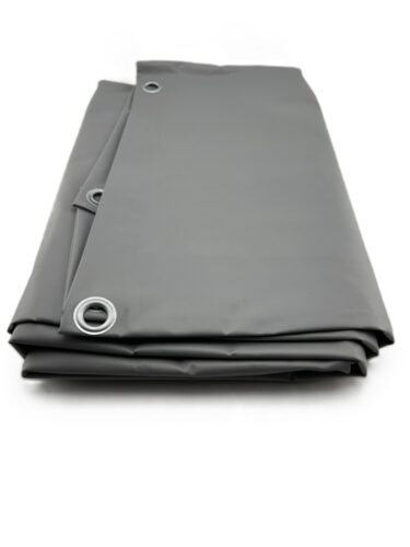 Dekkleed voor aanhangwagen 240 x 240cm grijs