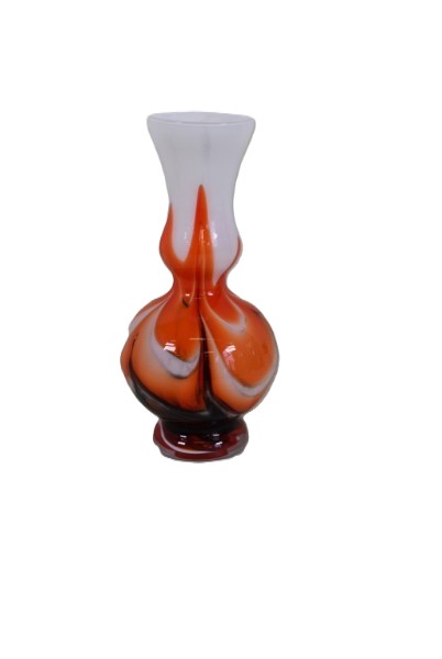 Opaline Florence vaas hoogte 21cm, in goede staat. - Afbeelding 3