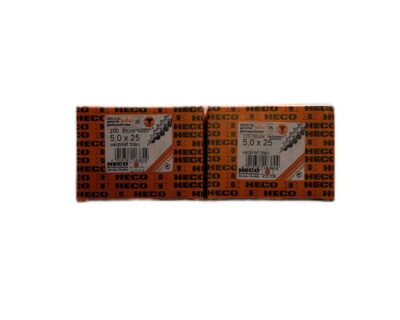 Heko fix T25- schroeven 50 x 25 – 2 x 200 stuks