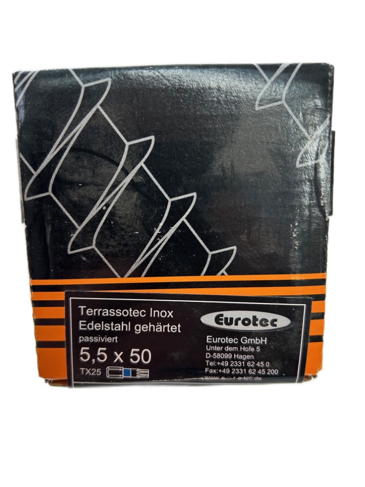Eurotech 5,5 x 50 TX25 	200 stuks edelstaal - Afbeelding 2