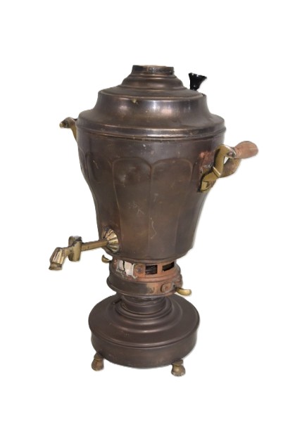 Samovar 45 cm koper - Afbeelding 3