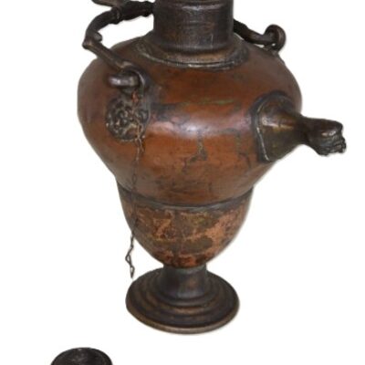 Samovar 36 cm koper