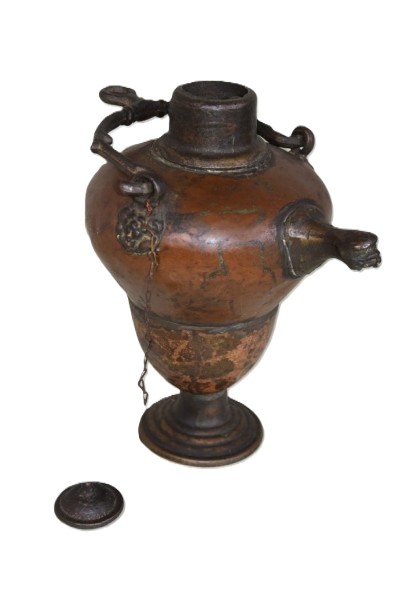 Samovar 36 cm koper - Afbeelding 3