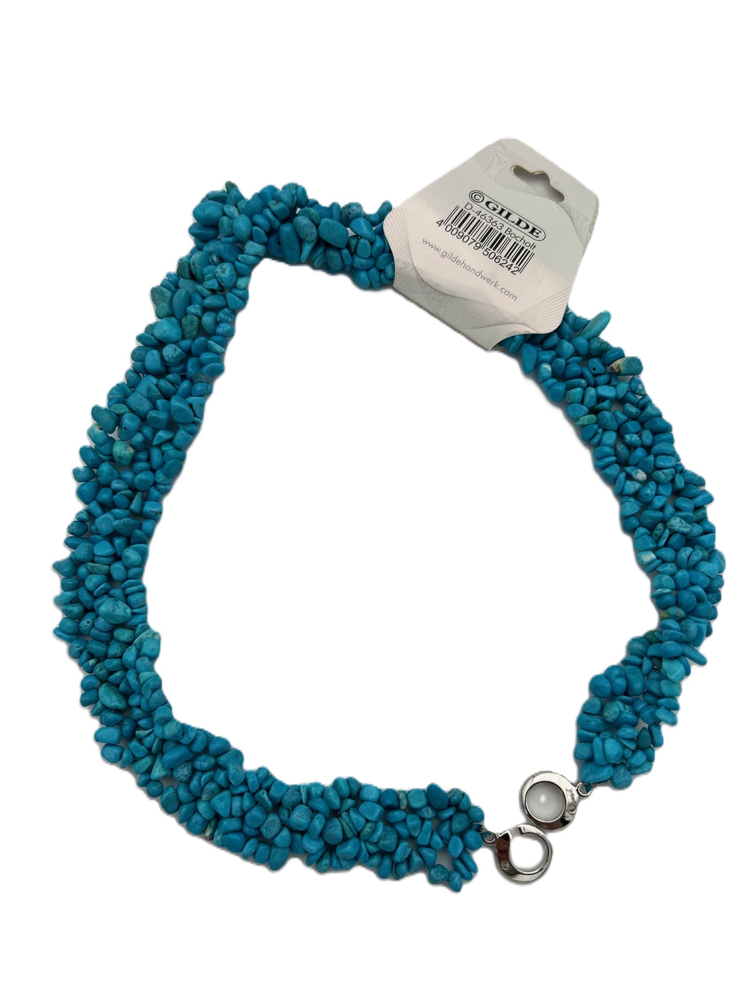 12x Magnesiet halsketting Blauw Gilde - Afbeelding 3