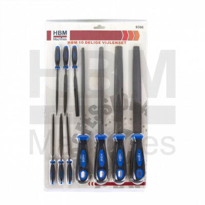 HBM 10 delige vijlenset
