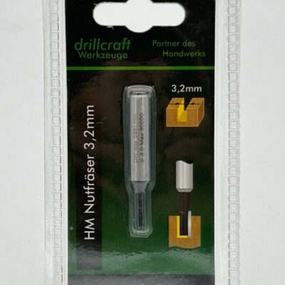 Drillcraft Hardmetalen sleuffrees 3.2mm-5551