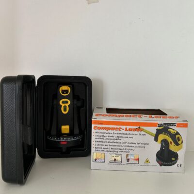Mannesmann Compacte lasermeetinstrument met magneetvoet 4 in 1