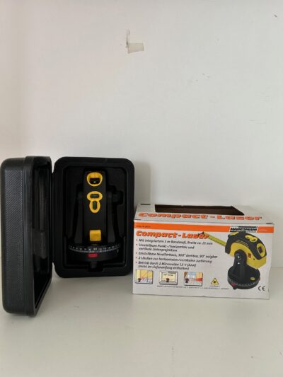 Mannesmann Compacte lasermeetinstrument met magneetvoet 4 in 1