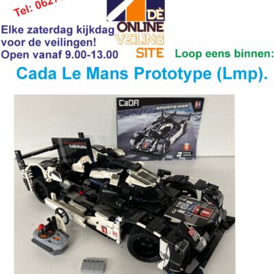 Deze kavel loopt af precies één week na
  het eerste bod.Cada Le Mans Prototype (Lmp).