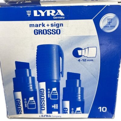 LYRA doos met 10 dikke stiften