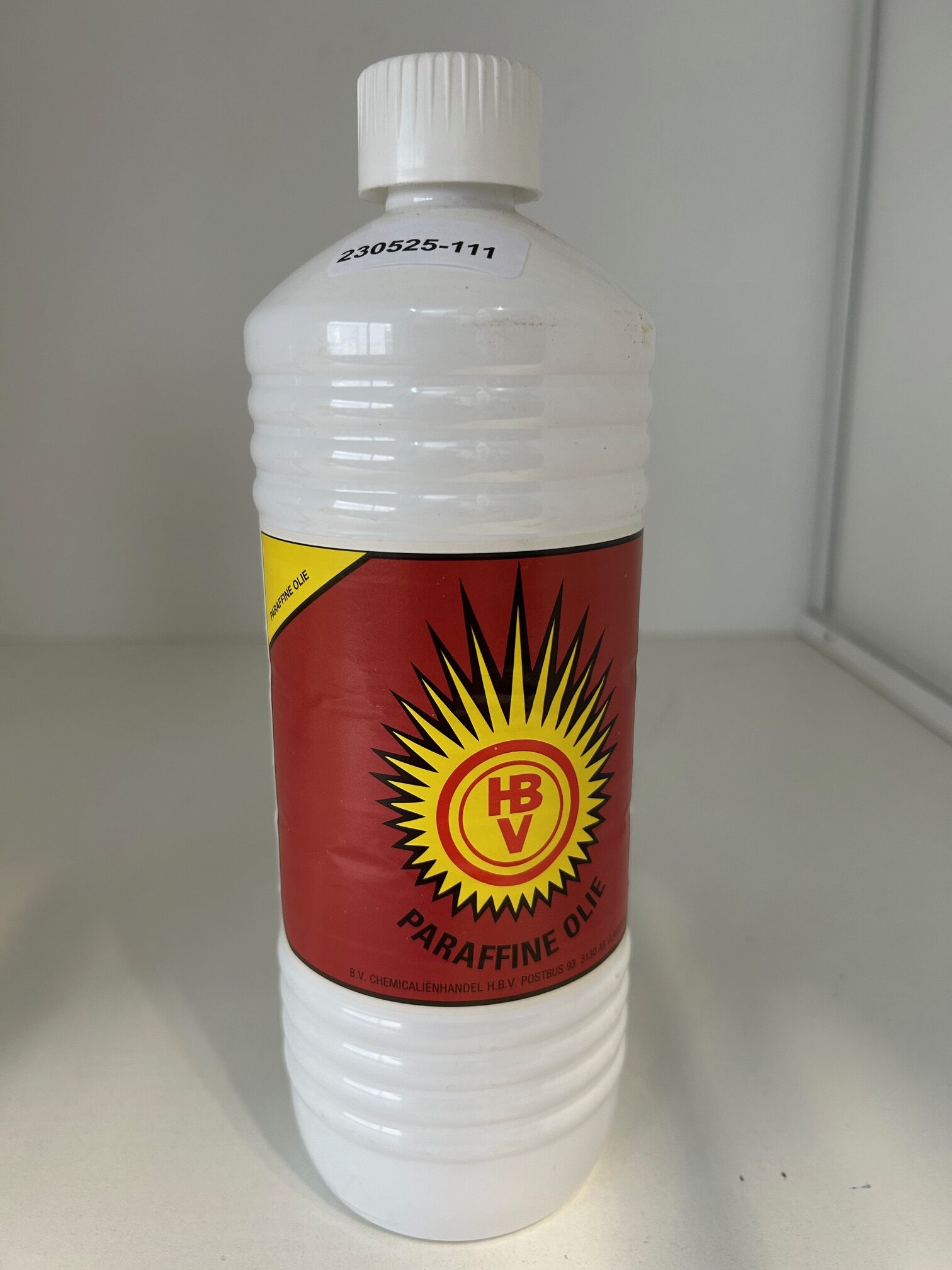 Liter paraffine olie