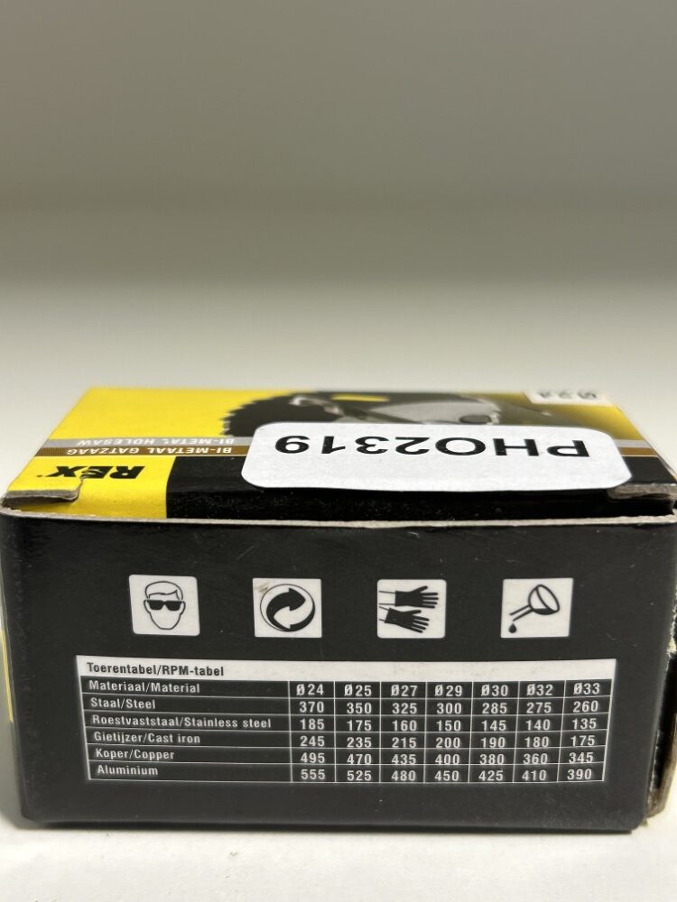 REX Bi-metaal gatzaag