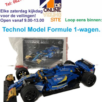 Deze kavel loopt af precies één week na
het eerste bod.Technol Model Formule 1-wagen.