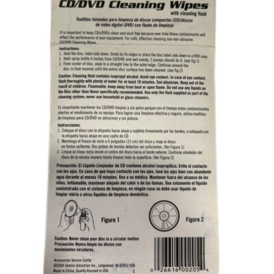5 x sopranol (opdruk) CD/DVD cleaning fluid