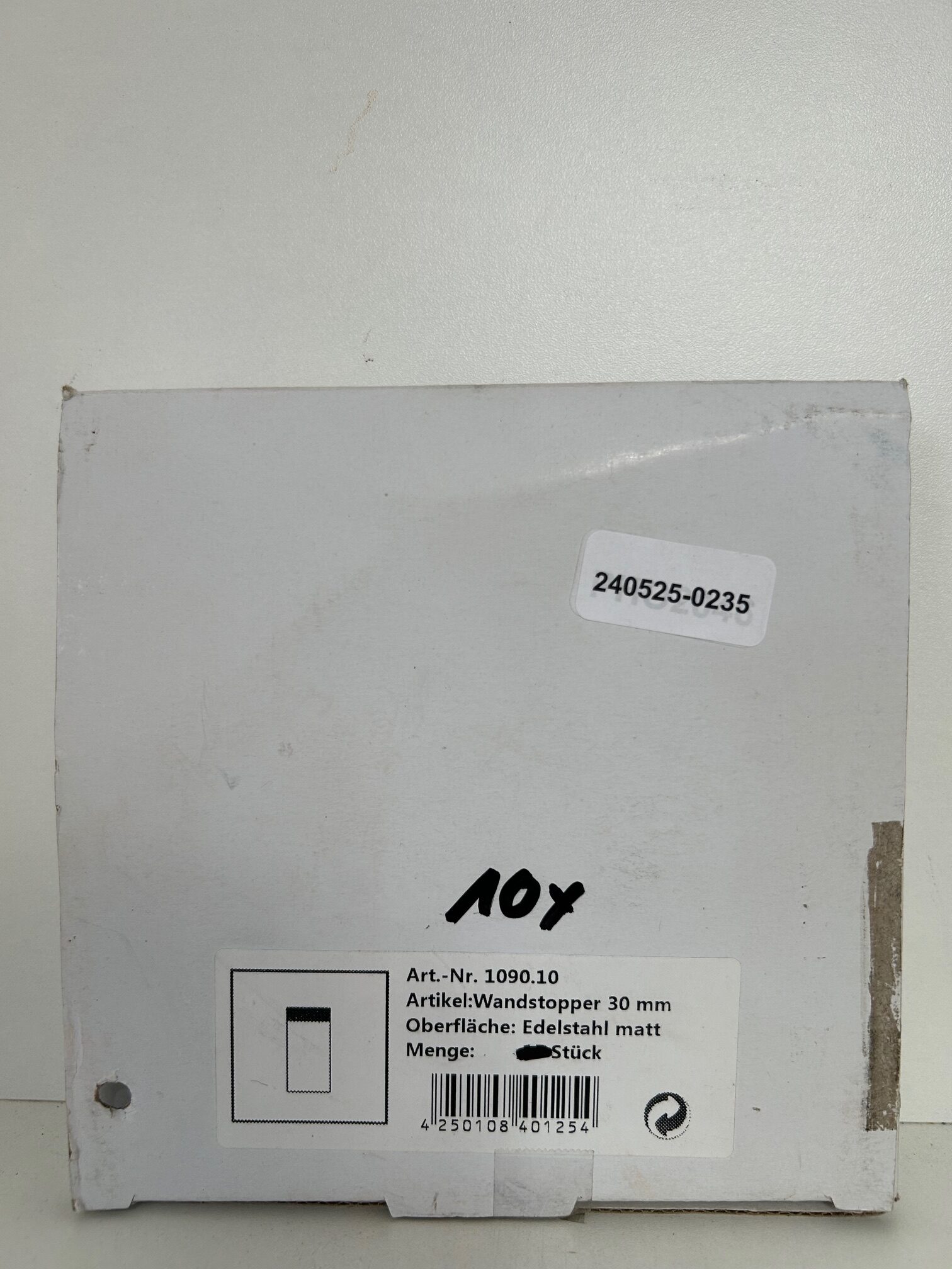 10 x Wandstopper art.nr 1090,10