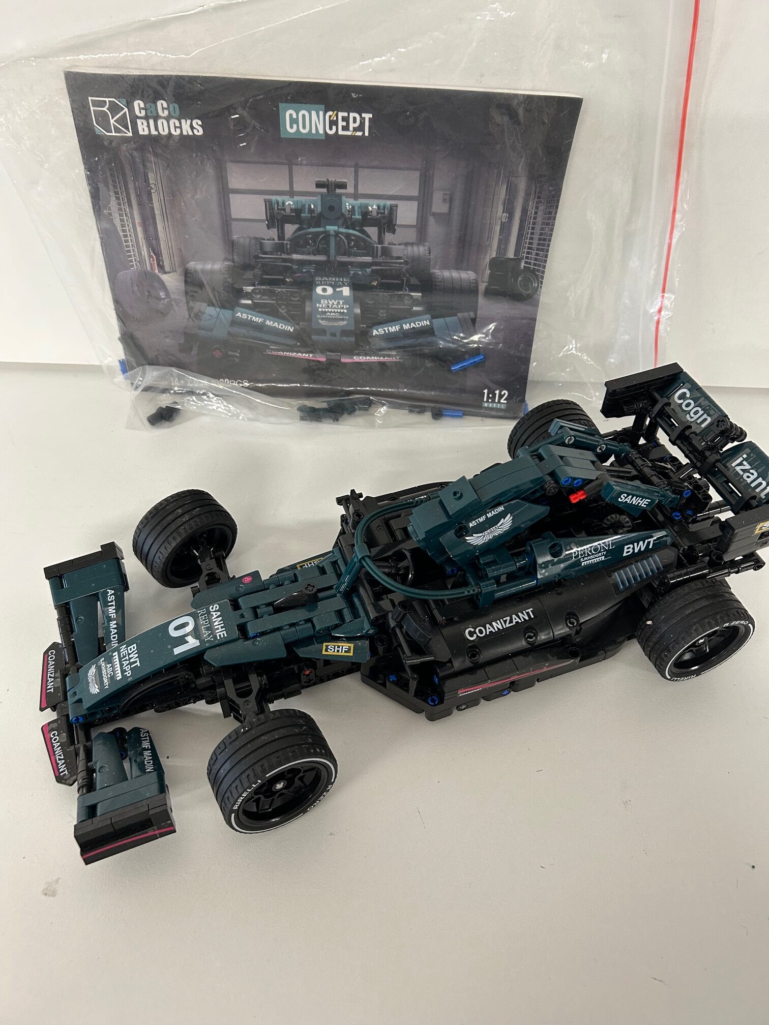 C C Blocks Concept-aston Martin Aramco Cognizant F1-auto