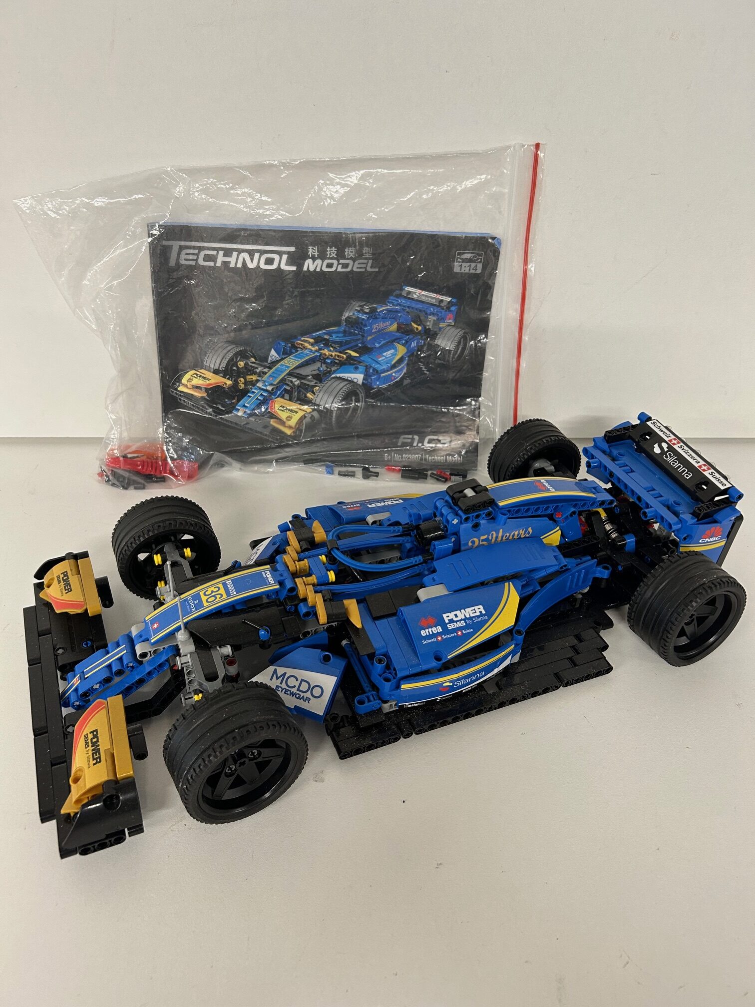 Technol Model Formule 1-wagen.