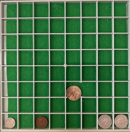 1 Kastje met 4 laden met 111 munten - Afbeelding 5