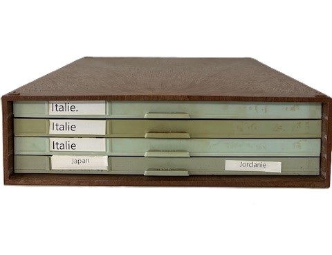 1 Kastje met 4 laden met 102 munten - Afbeelding 6