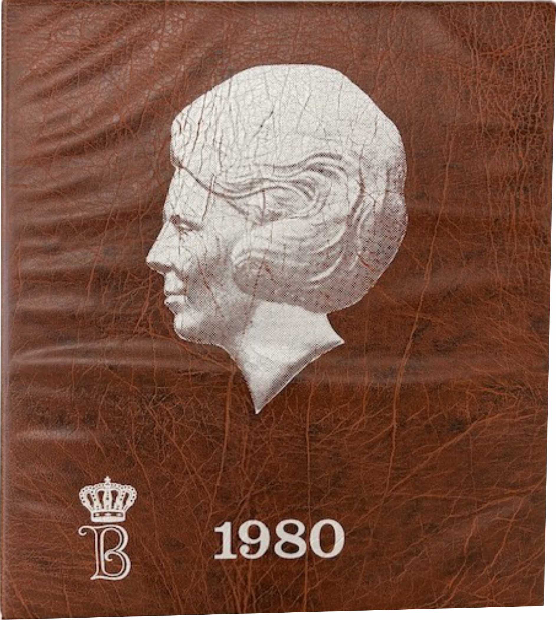 Muntenalbum voor Nederlandse munten van de jaren 1980 met 46 munten - Afbeelding 6