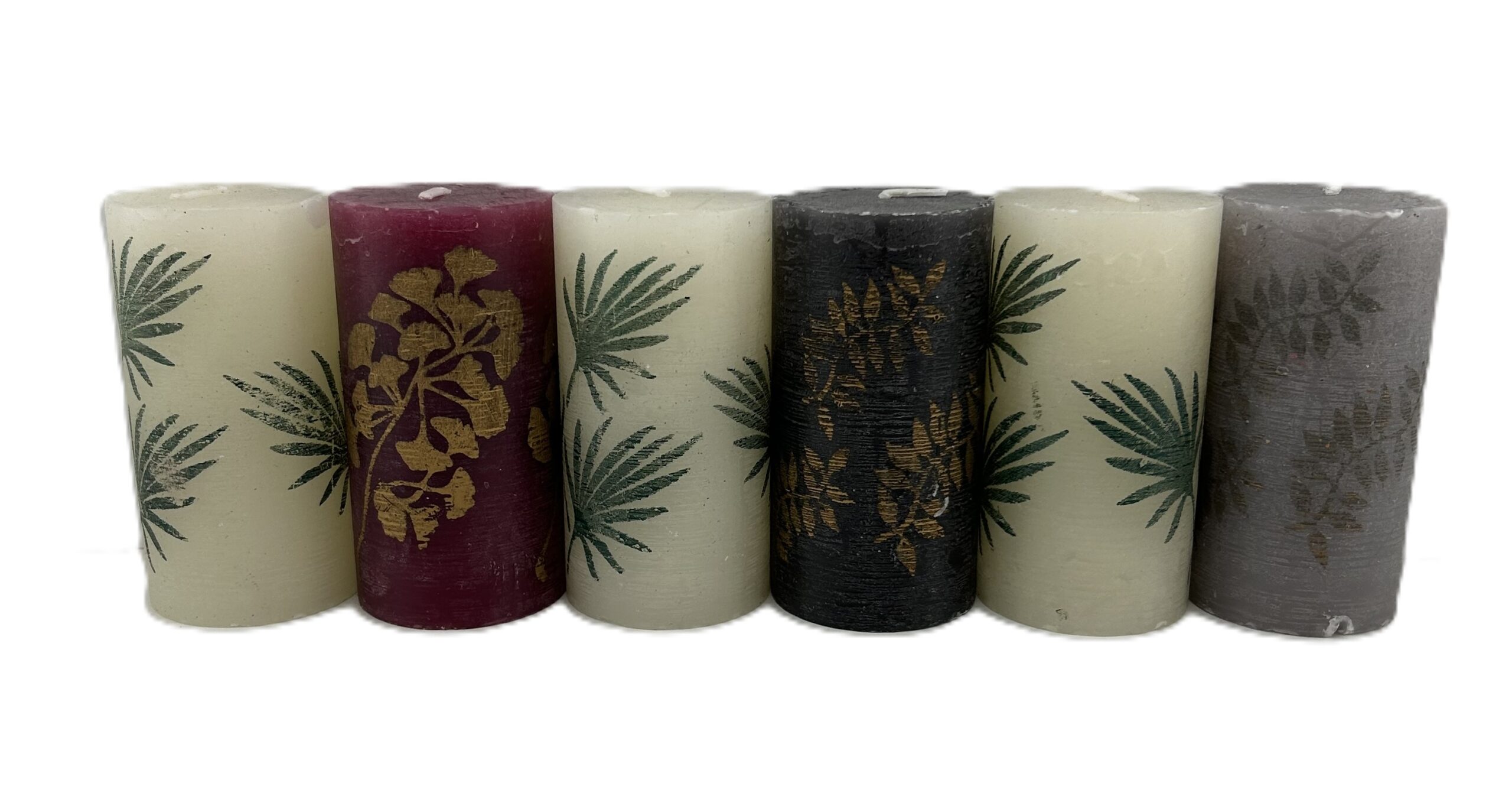 6 Kaarsen van Mueller-Kerzen 13 x 6.5cm 56 branduren