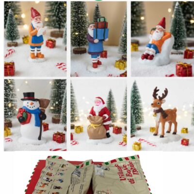 5 doos Kerstfiguren met elk 20 figuren