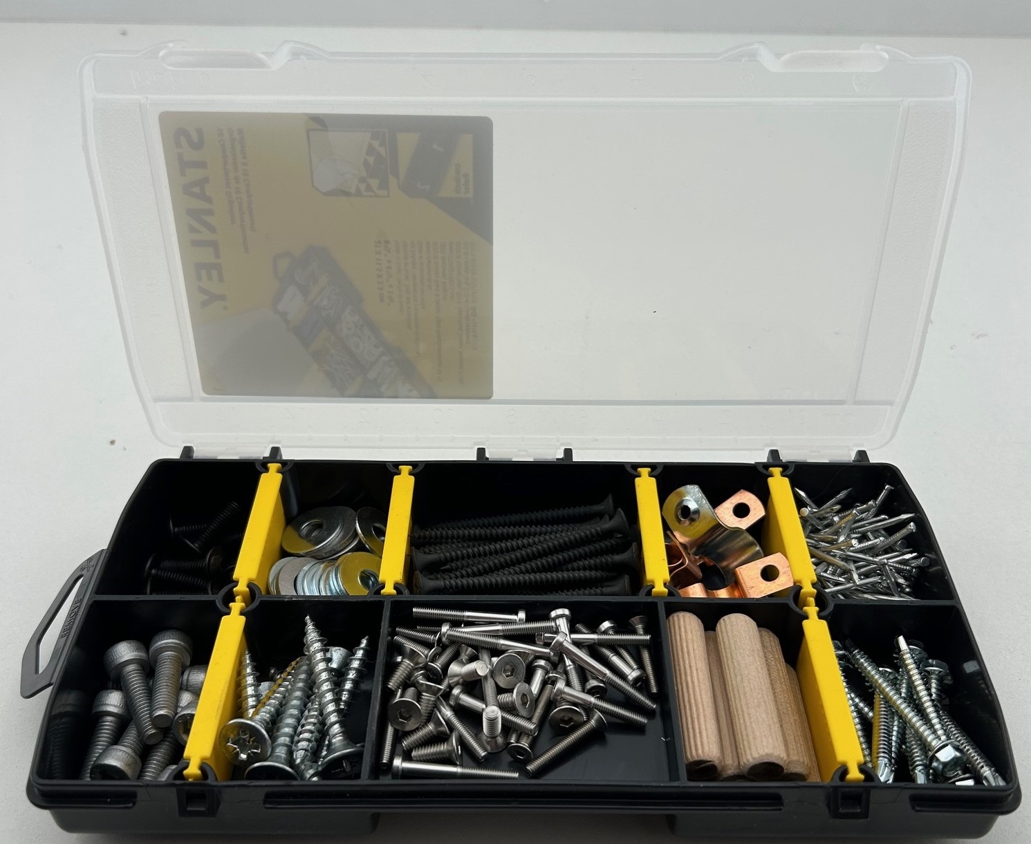 Stanley assortimentsbox met inhoud ijzerwaren - Afbeelding 3