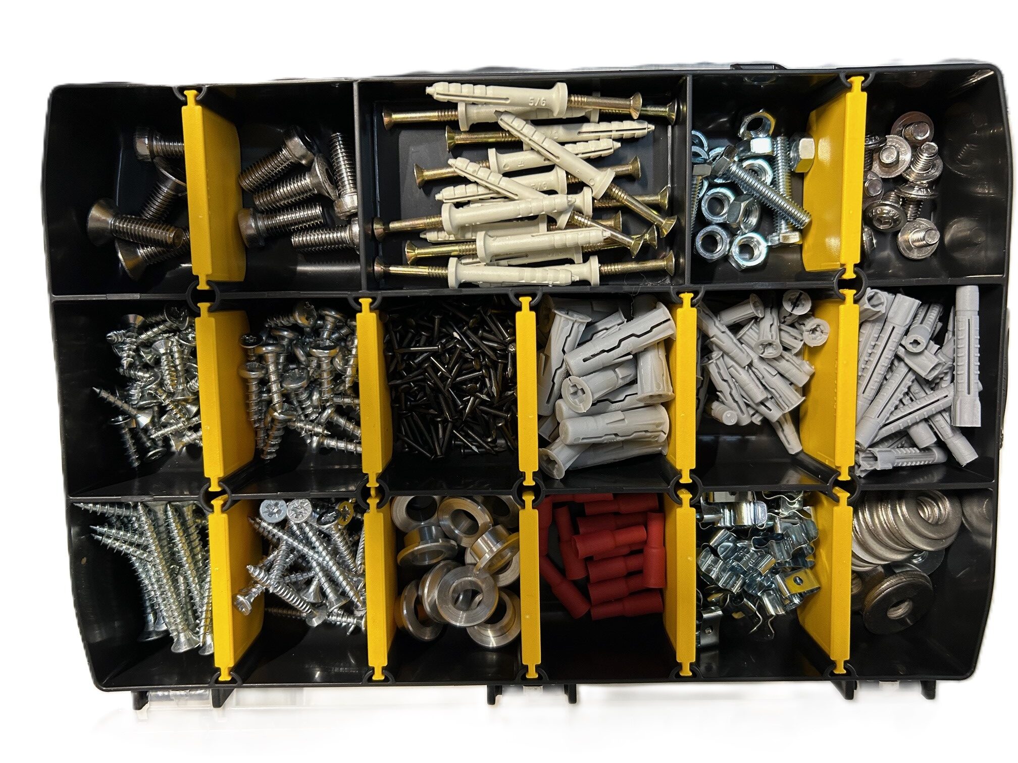 Stanley assortimentsbox met inhoud ijzerwaren - Afbeelding 2
