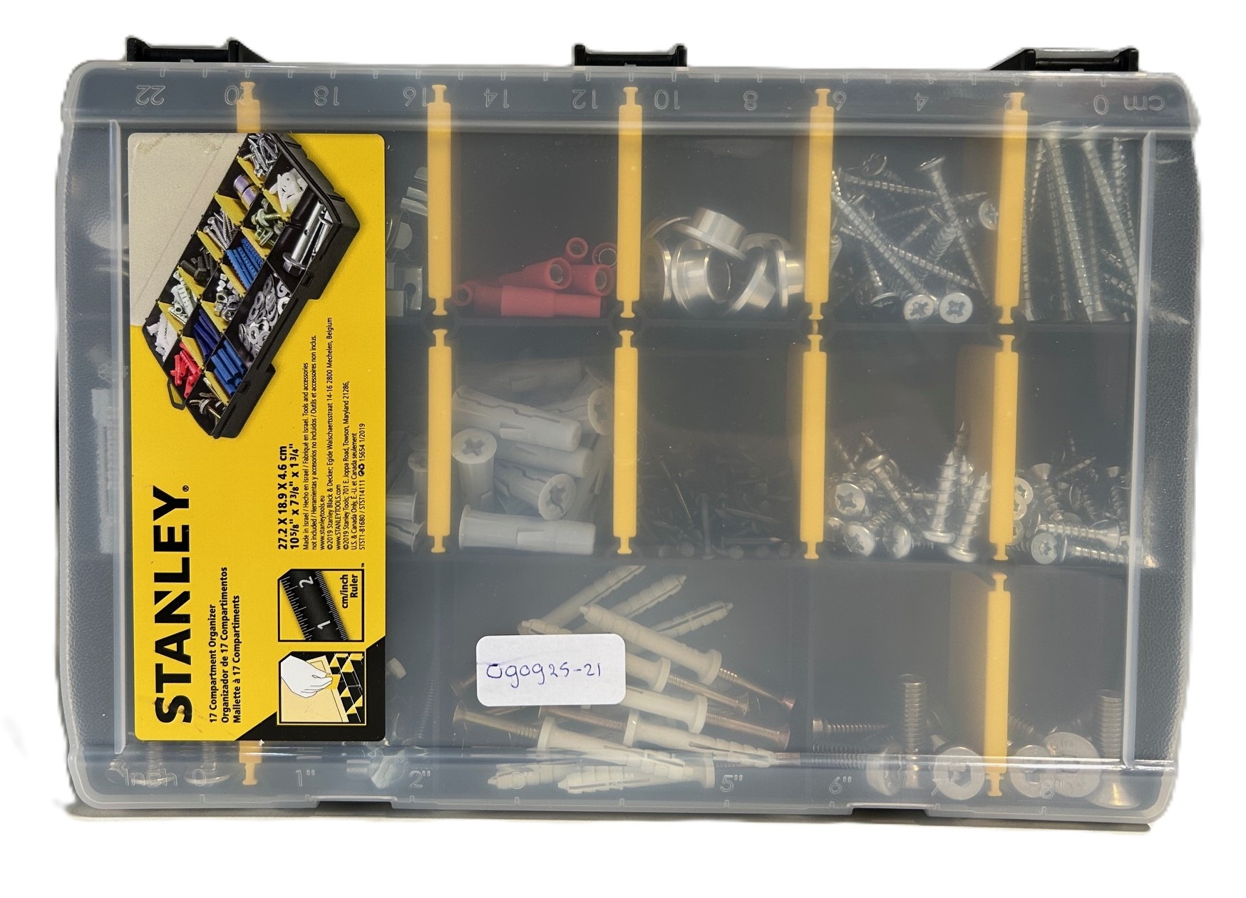 Stanley assortimentsbox met inhoud ijzerwaren - Afbeelding 3