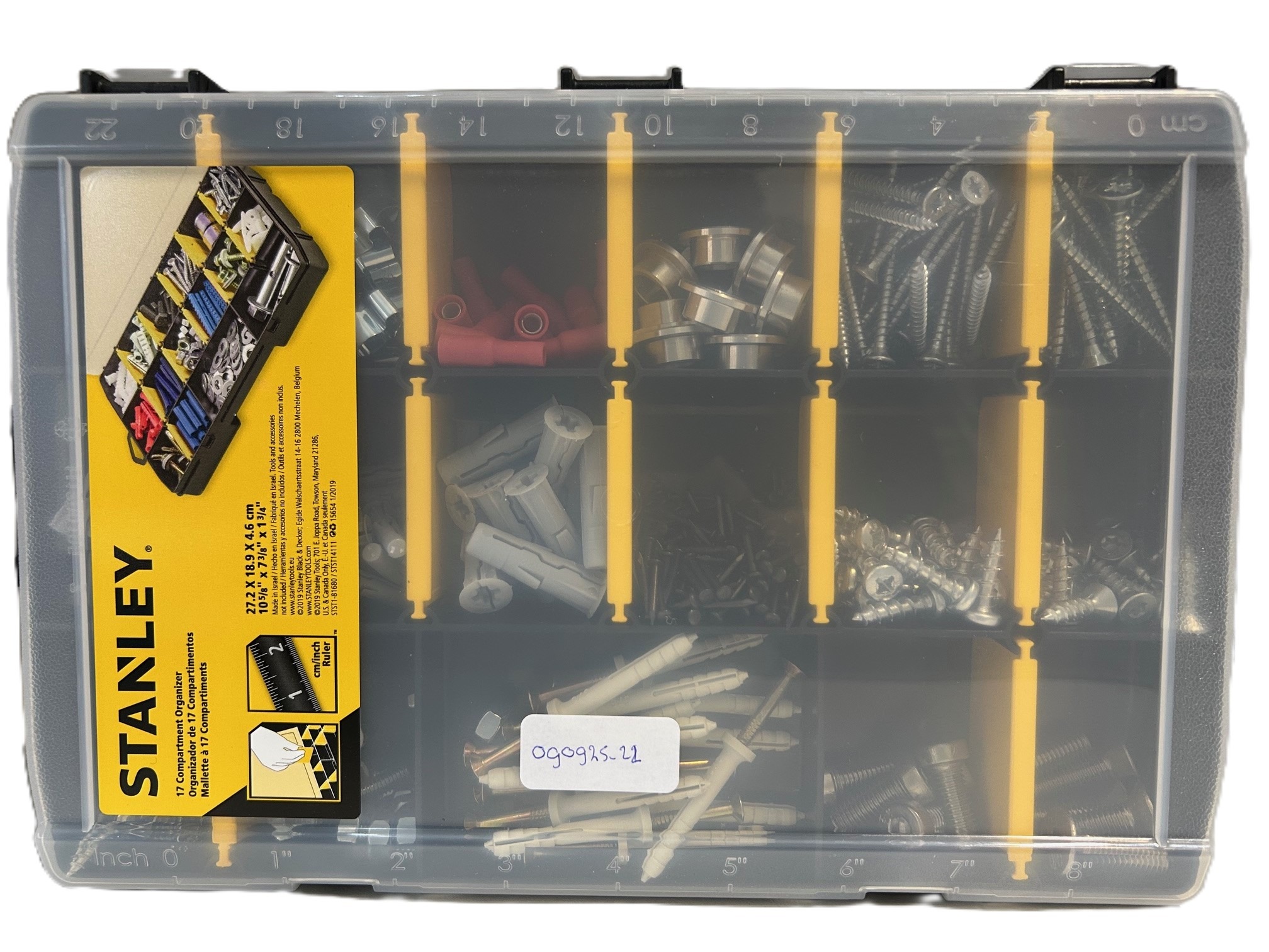 Stanley assortimentsbox met inhoud ijzerwaren - Afbeelding 3