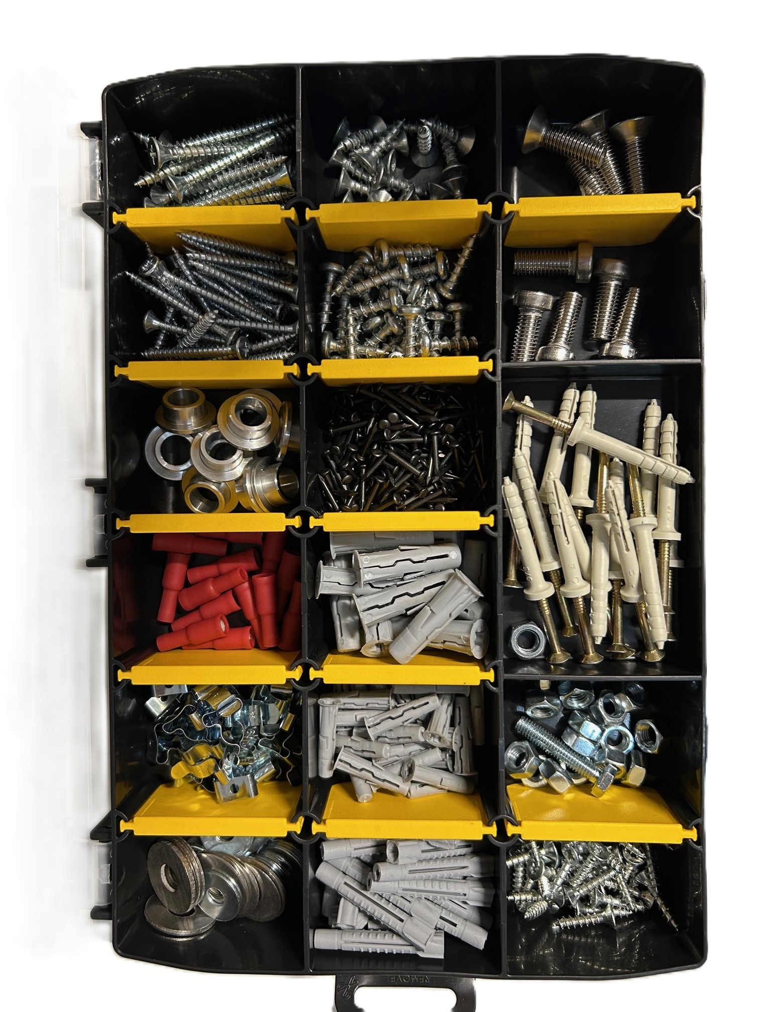 Stanley assortimentsbox met inhoud ijzerwaren - Afbeelding 2