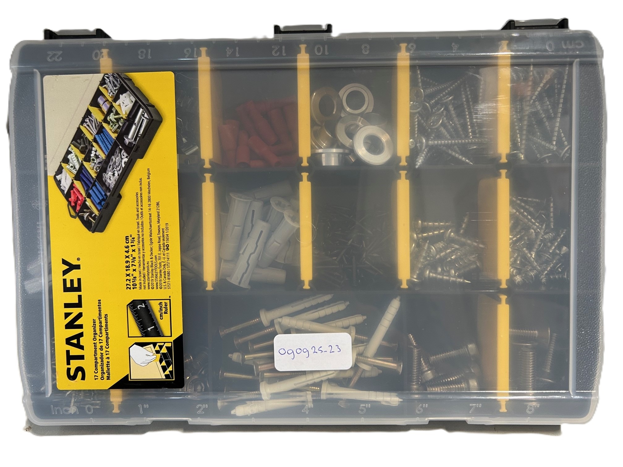 Stanley assortimentsbox met inhoud ijzerwaren - Afbeelding 3