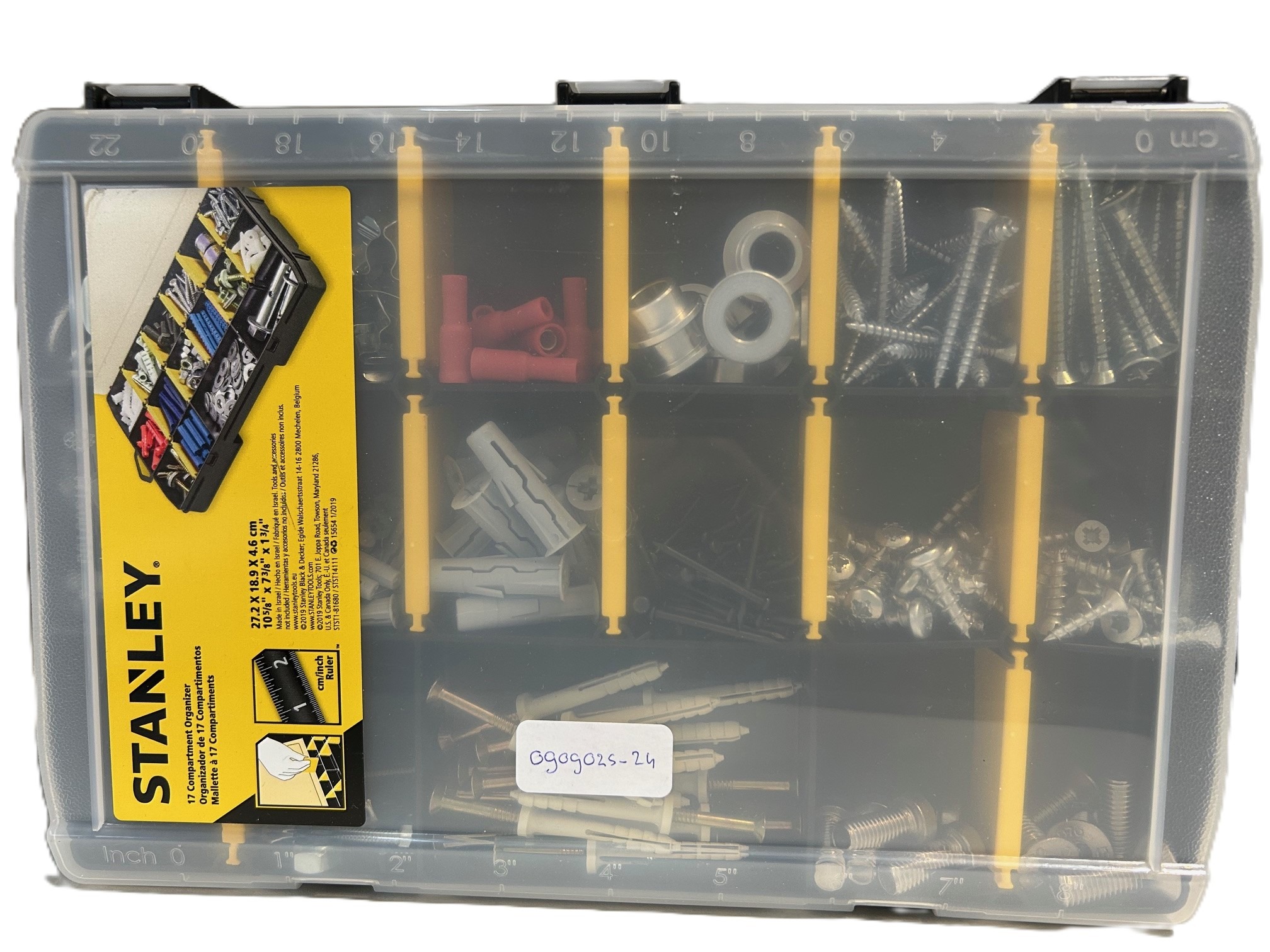 Stanley assortimentsbox met inhoud ijzerwaren - Afbeelding 3