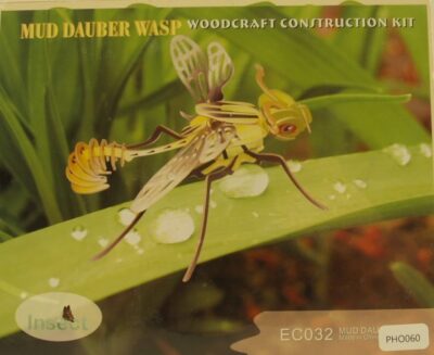 3d Puzzle Paper wasp Color