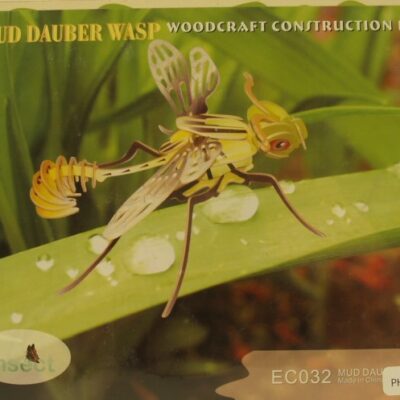 3d Puzzle Paper wasp Color