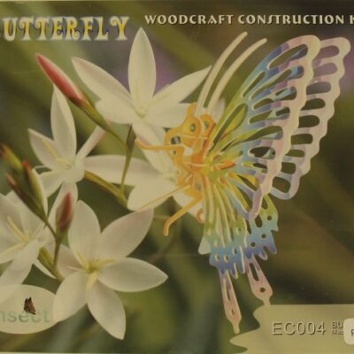 3d Puzzle Butterfly Color