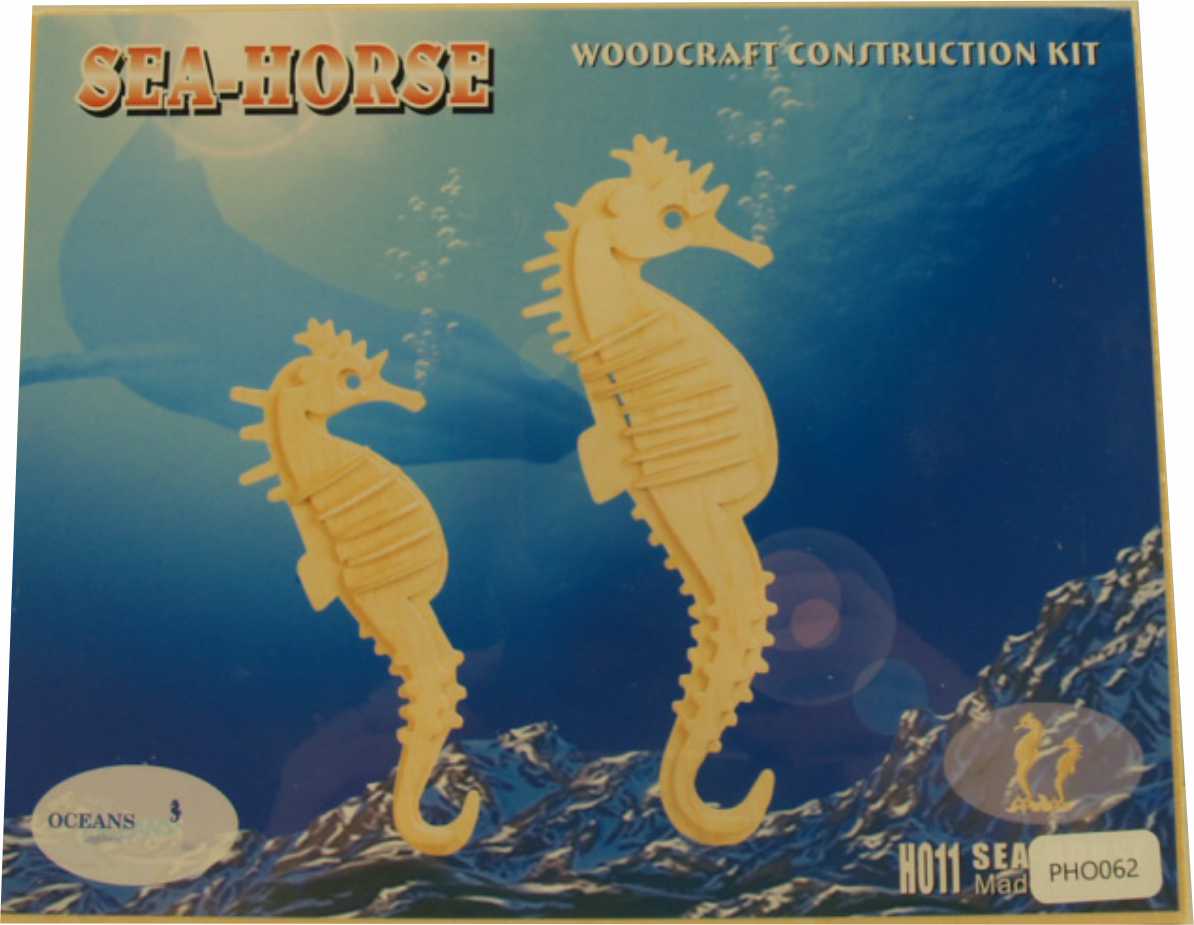 3d Puzzle Seahorse