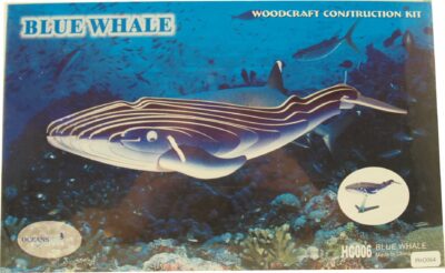 3d Puzzle Blue Whale Color