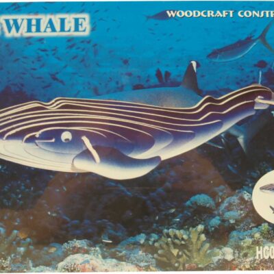 3d Puzzle Blue Whale Color