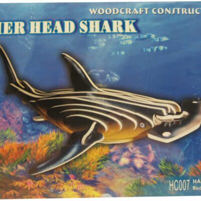 3d Puzzle Hammerhead Shark Color